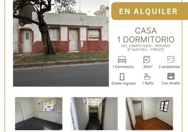 Casa 1 dormitorio - Matheu - ROSARIO